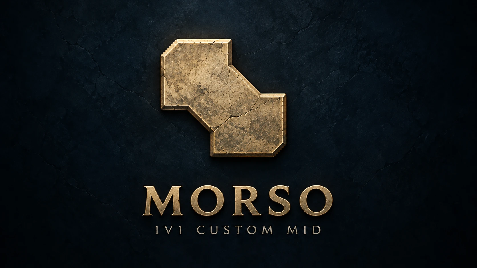 MORSO emblem based on the outline of the map’s central island