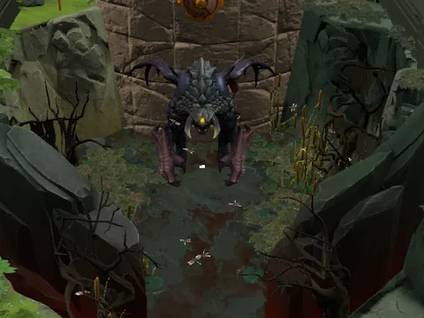 Roshan in his river pit
